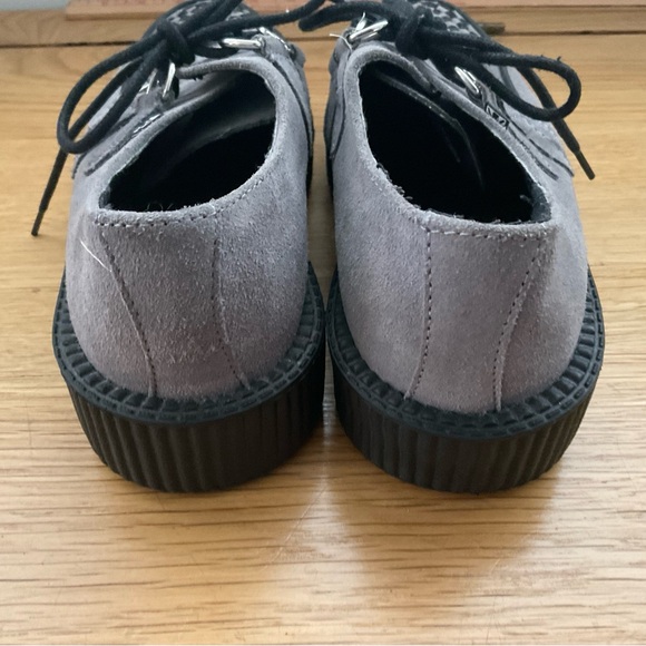Tuk Tuk Grey Suede Interlace Mondo Creeper size 7 - Picture 7 of 9